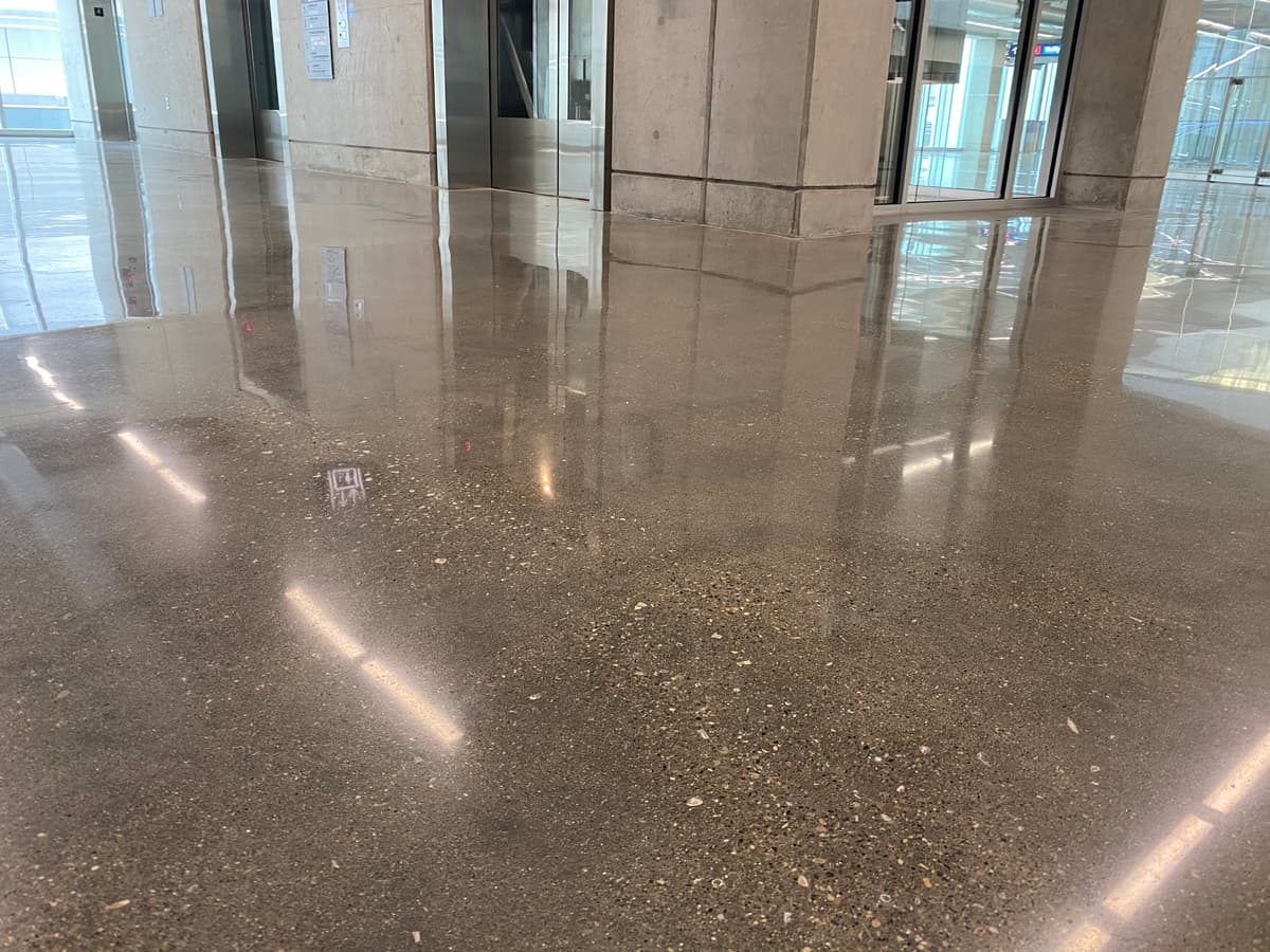 polished concrete