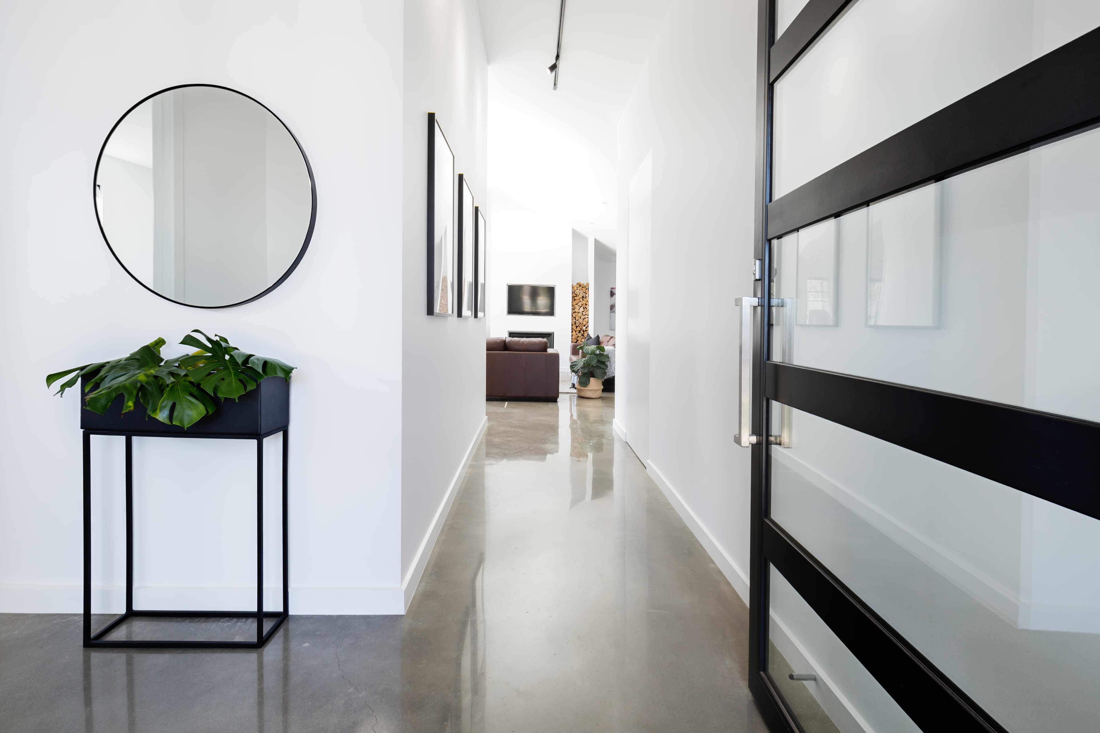 gloss polished concrete
