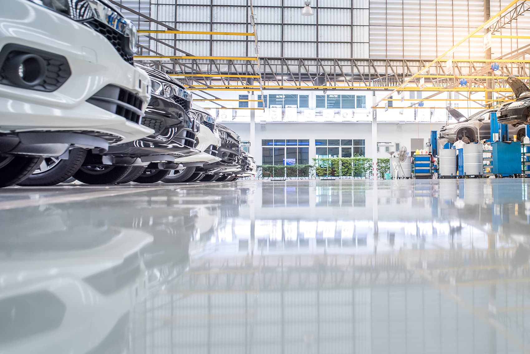 epoxy floor garage