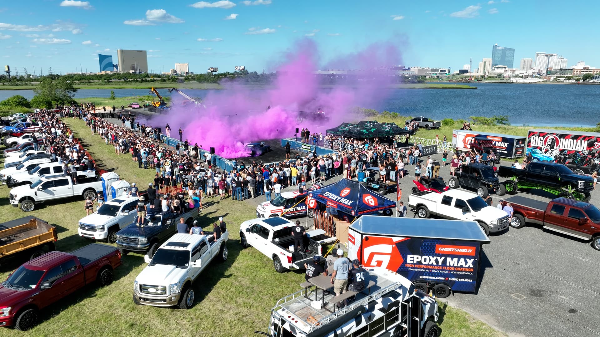 EPOXY TENT BURNOUT WARS 1