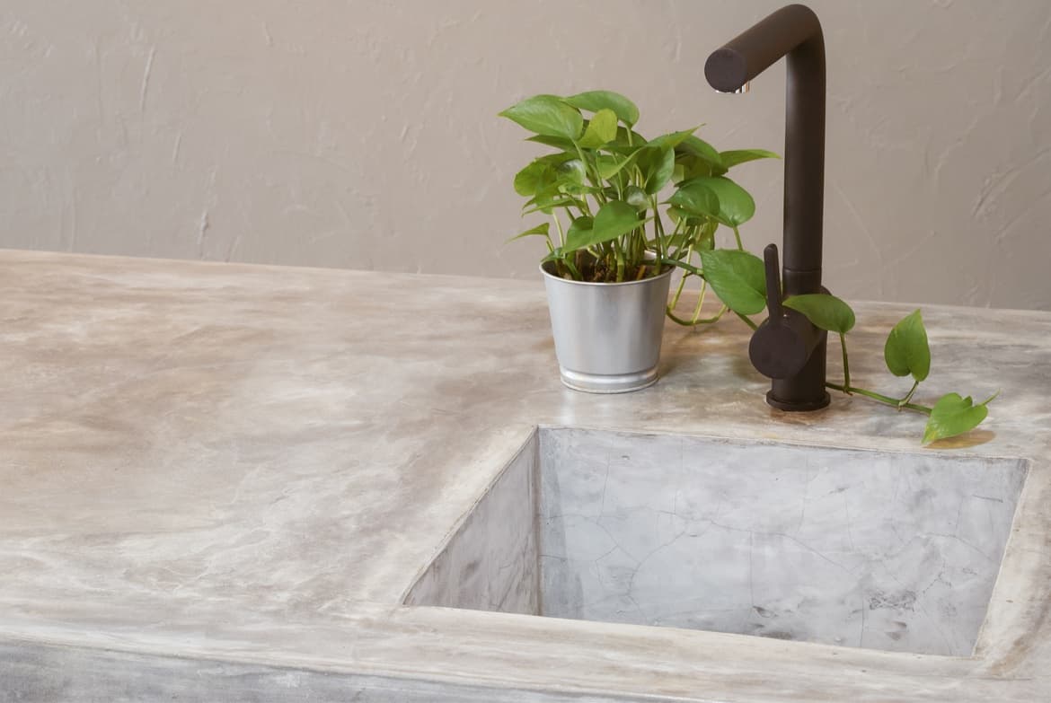 concrete countertop