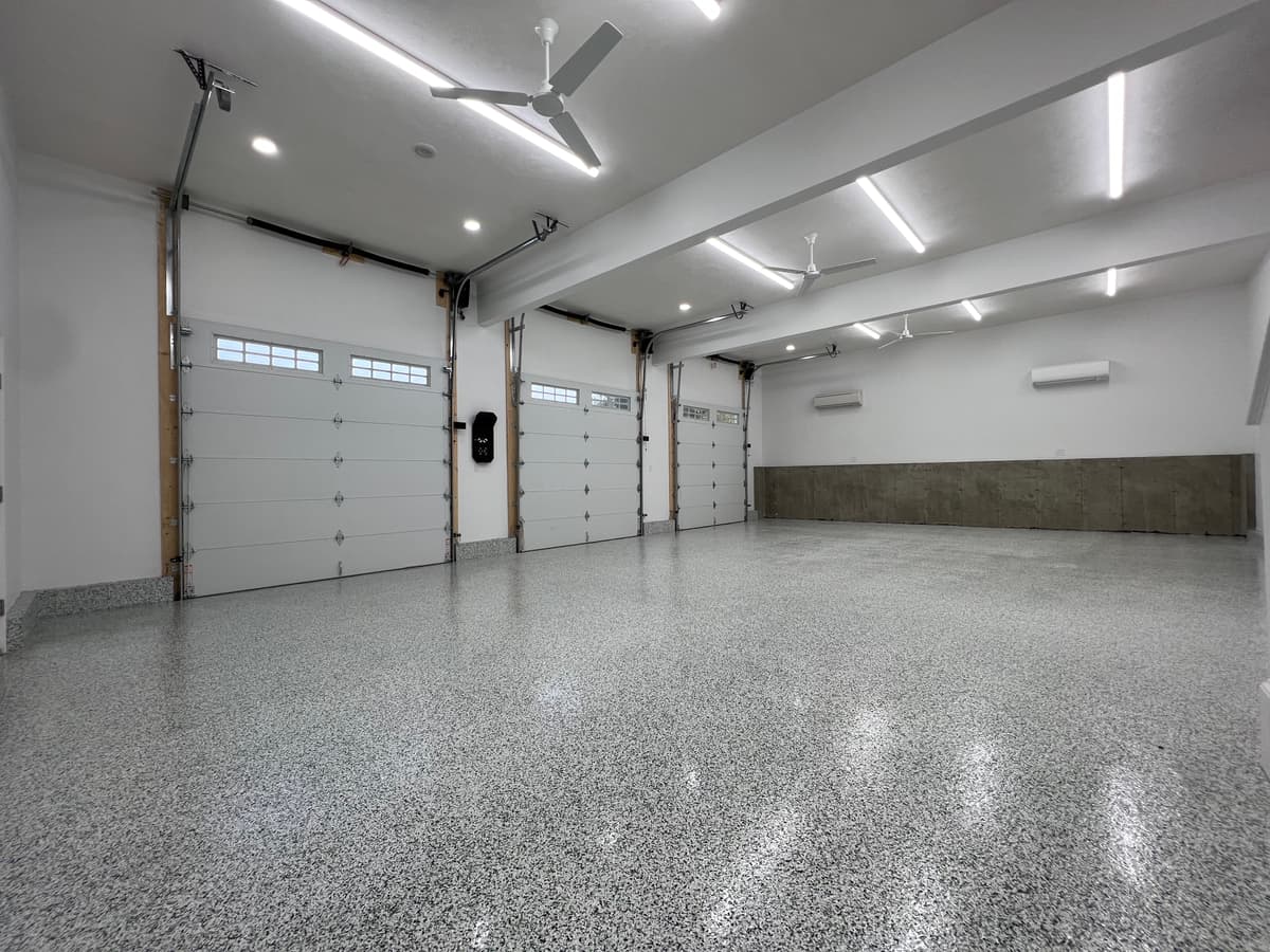 Flake floor