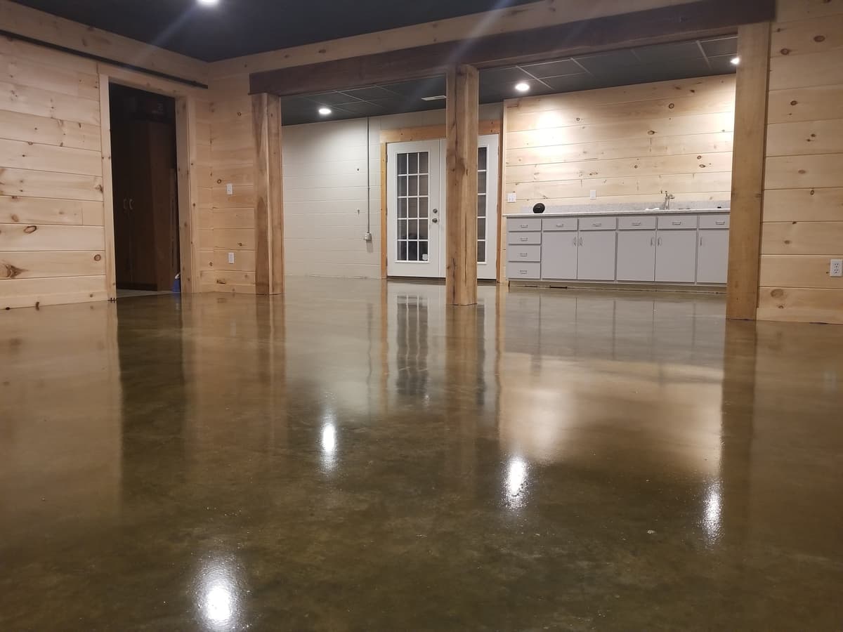 Basement epoxy