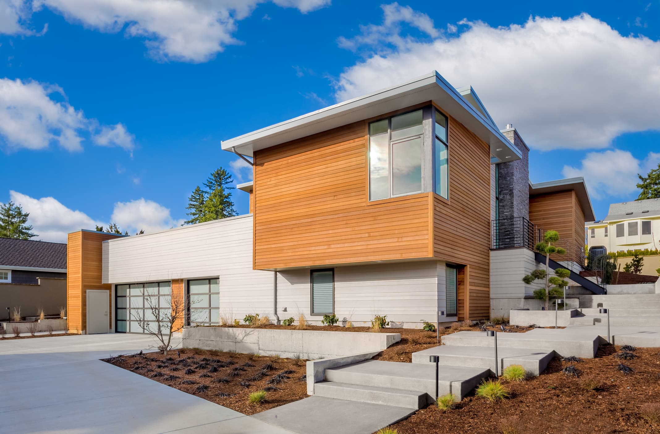 house driveway walk way