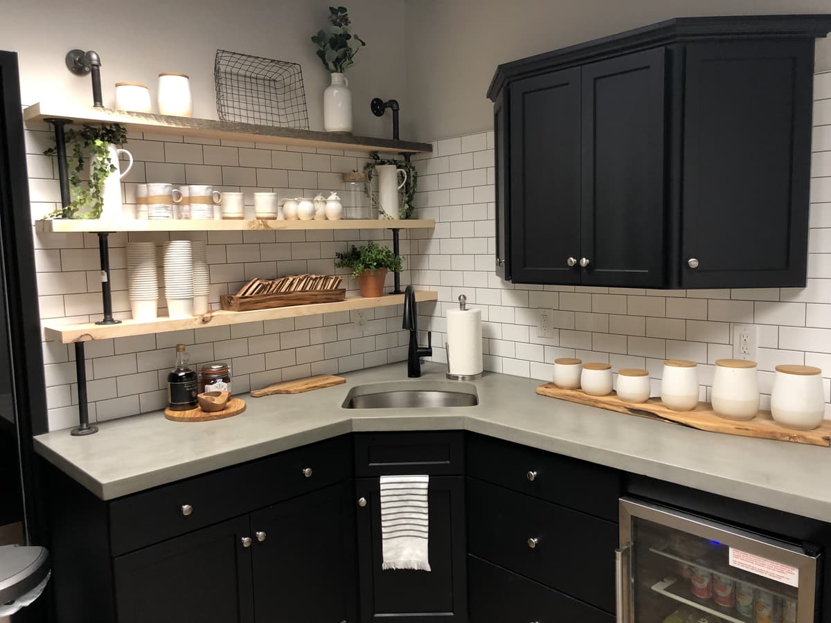 concrete countertop
