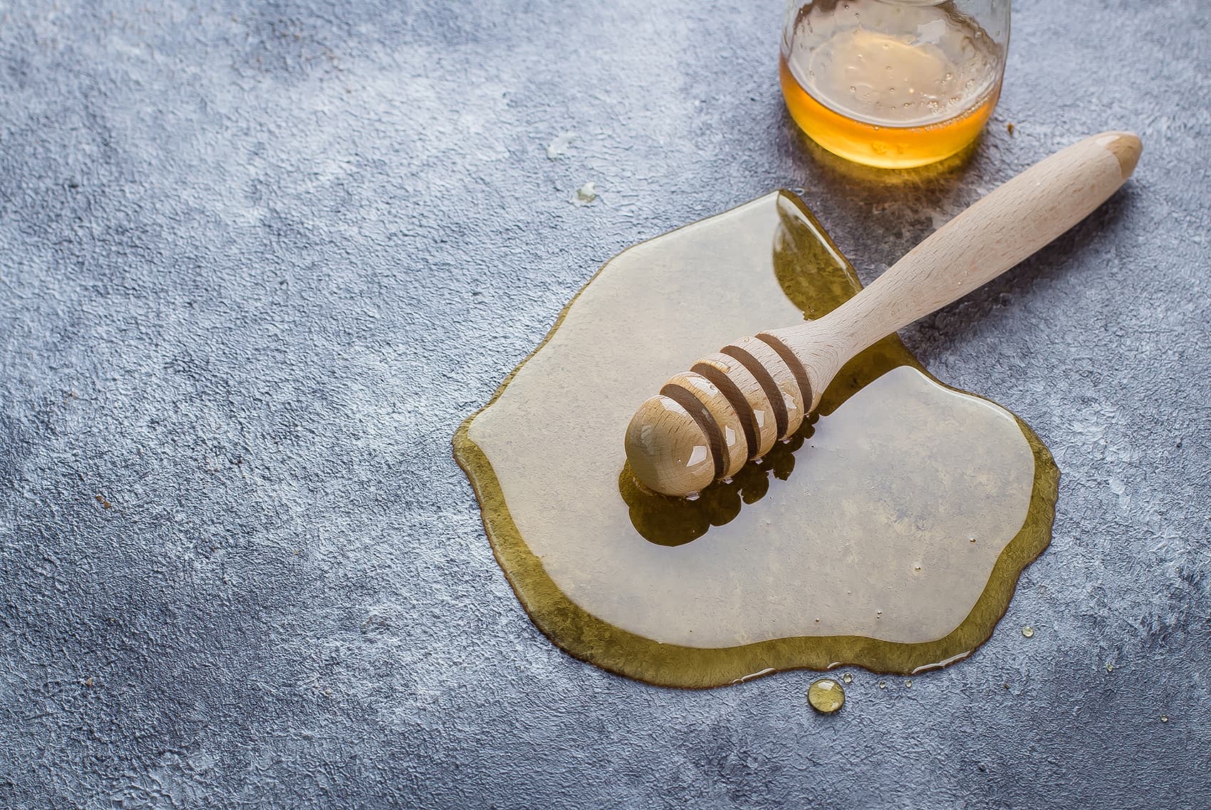 food spill stain counter