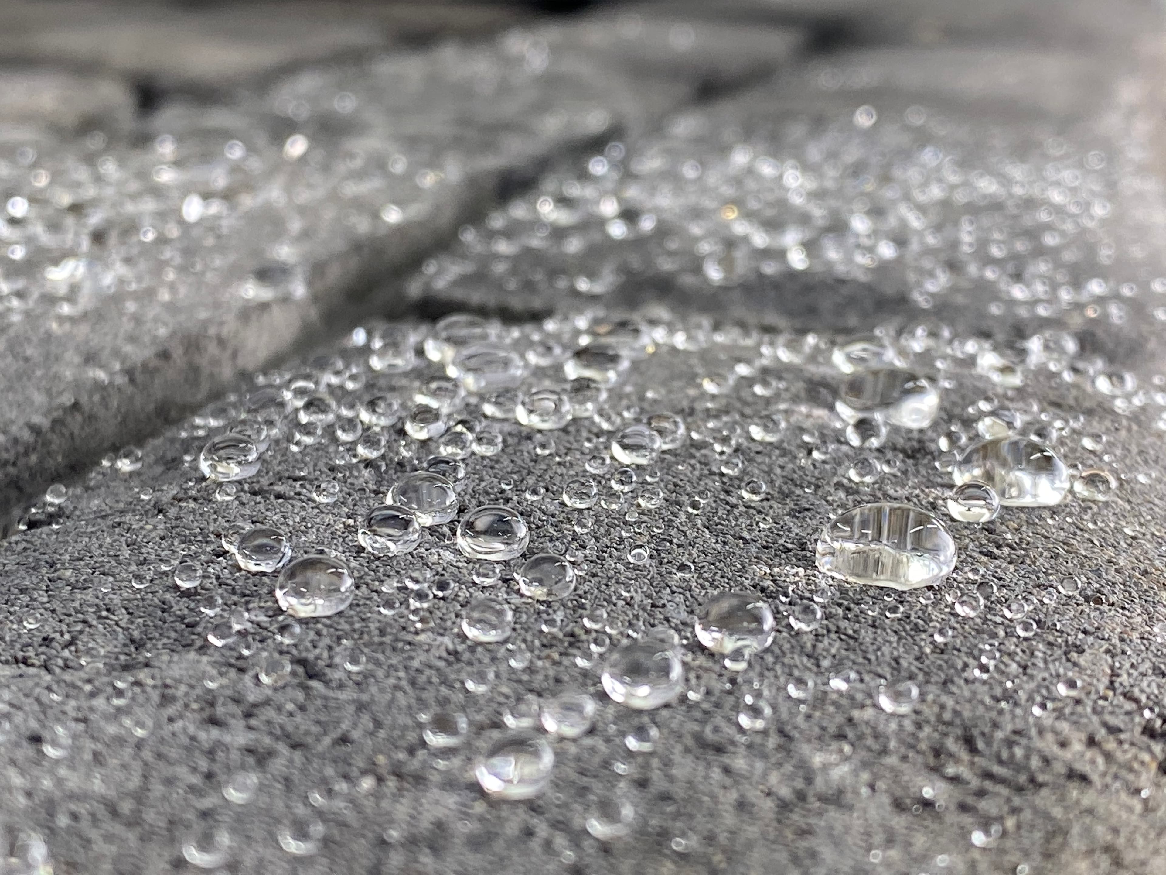 water beading