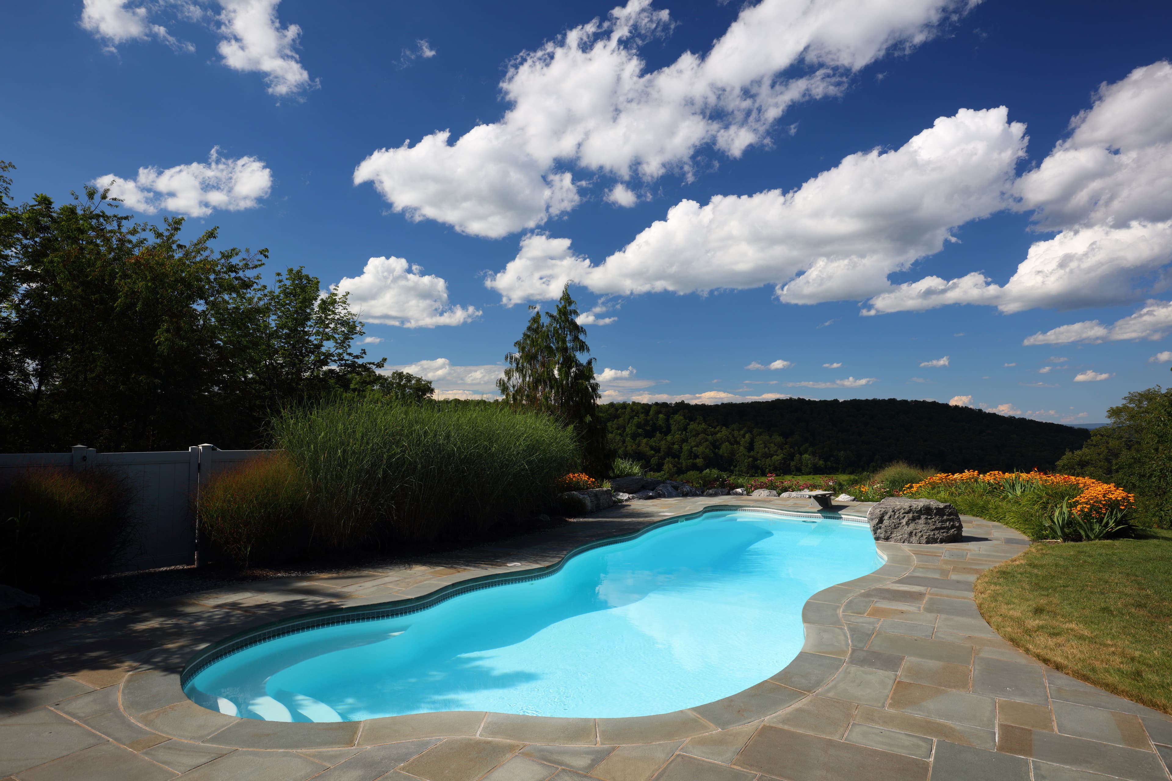 Natural Finish Pool Deck