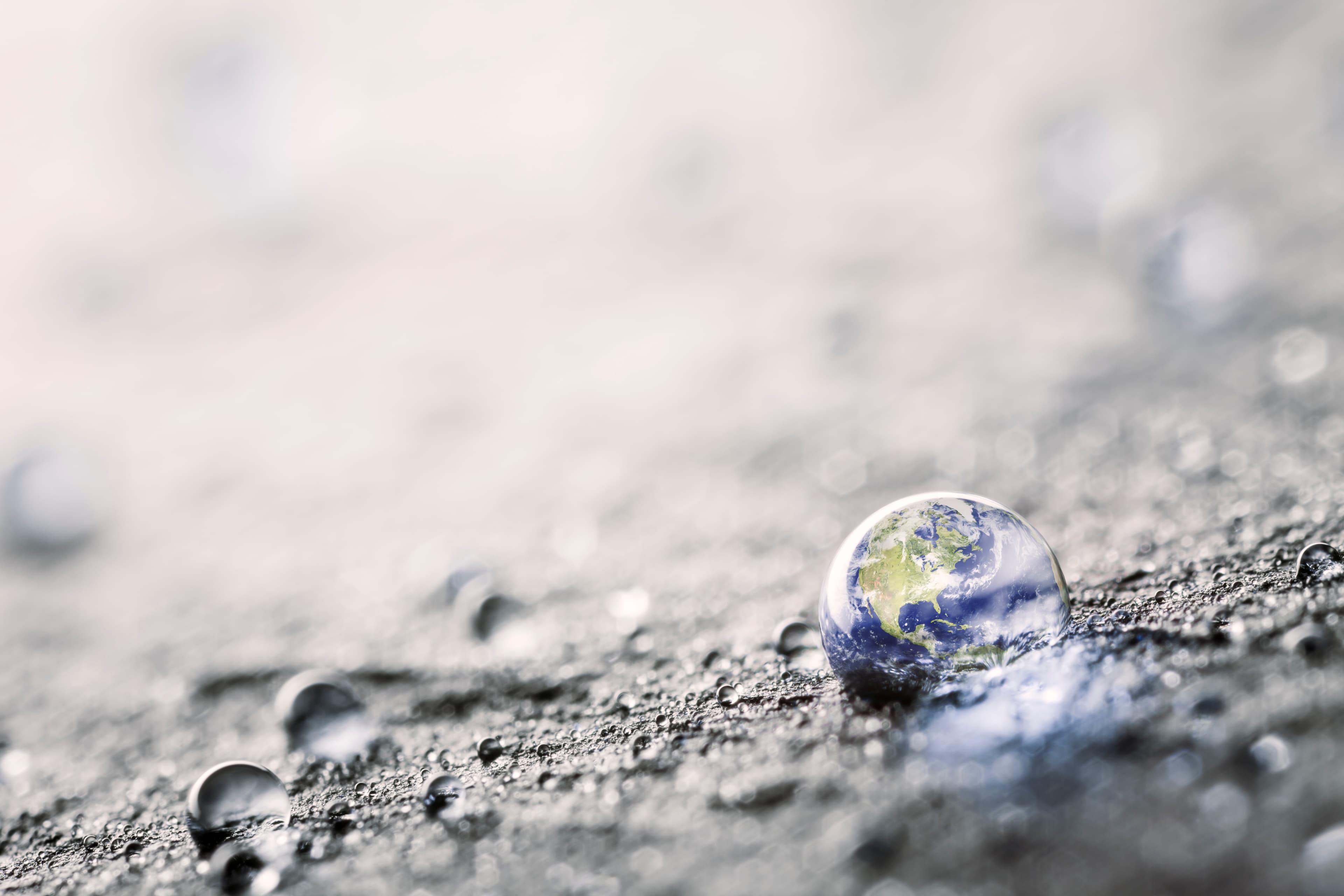 water bead earth