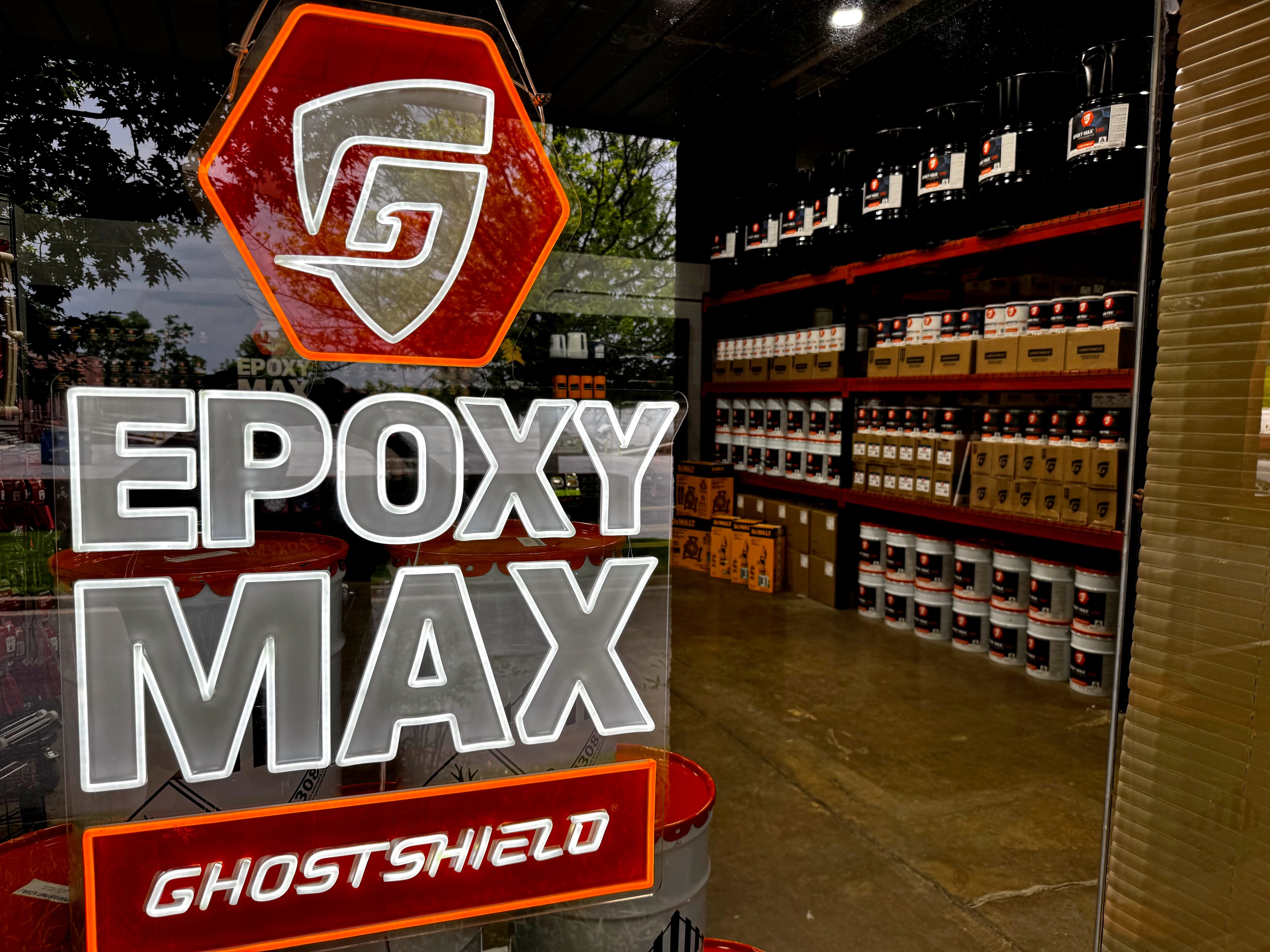 Epoxy Max Sign